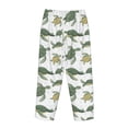 thumbnail image 5 of Naloa Cute Turtle Print Women’s Ultra-Soft Comfy Pajama Lounge Pants with Pockets & Drawstring, 5 of 8