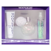 Ariana Grande Moonlight , 3 Pc Gift Set 3.4oz EDP Spray, 3.4oz Body Souffle, 4oz Body Mist