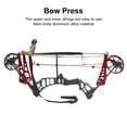 thumbnail image 4 of Ratchet Style Portable Bow Press, Aluminum Alloy Compound Bow Press String Changer Wide Applicability Time Saving, 4 of 8