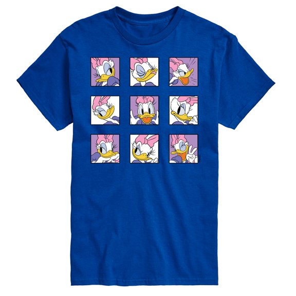 Mickey & Friends - Daisy Grid - Men's Short Sleeve Graphic T-Shirt