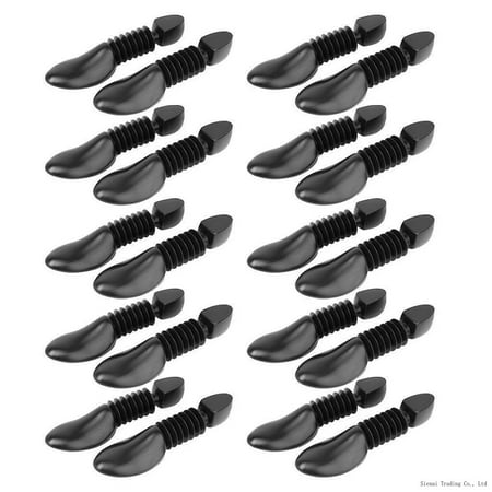 

20X Plastic Spring Shoe Tree Shaper Stretcher Adjustable Boot Holder Folding