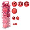 thumbnail image 1 of Esferas Holiday Time Con 41 piezas color Rojo, 1 of 4