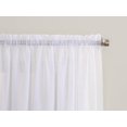 thumbnail image 2 of Sun Textile Voile Rod Pocket Curtain, 2 of 2