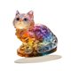 thumbnail image 5 of Adorno de escritorio de gatito, estatuilla de animal, regalos planos 2D, escultura de mesa de estatua de gato para centro de mesa de escritorio, sala, 5 of 7