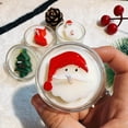 thumbnail image 4 of Ganfancp Sparkling Navidad de Cera de Té de Velas de Aromaterapia Frontera Día de Navidad Combinación de Regalo de Mano de Estilo de Regalo Ofertas Flash 4* Velas Aromáticas, 4 of 4