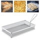 thumbnail image 4 of Cestas para freír papas fritas, malla de alambre, alitas de pollo, camarones, cesta para freír papas fritas rectángulo de malla fina, 4 of 9