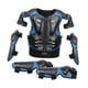 thumbnail image 1 of Traje de protección para motocicleta para niños, equipo de motocross, protector completo para niños con codos Azul, 1 of 9