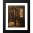 thumbnail image 2 of Aleksander Gierymski 11x14 Black Modern Framed Museum Art Print Titled - Interior of St Wolfgang's Church in Rothenburg (1896-1897), 2 of 5