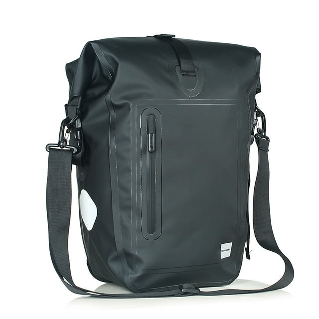 Amdohai 25L Waterproof Bike Bicycle Rear Rack Pannier Bag Cycling Rear Seat Bag Shoulder Bag