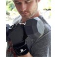 thumbnail image 2 of RIMSports Weightlifting Gloves with Wrist Wrap Support for Gym and Workout, Dark Gray L, 2 of 5