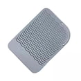 thumbnail image 1 of Alfombrilla resistente al calor Strade Fareast Limited para alisador de cabello y rizador color gris, 1 of 8
