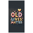 thumbnail image 3 of Heart Design Colorful Letters Old Lives Matter Banner for Retirement Party Elderly Appreciation Community Event, 3 of 8