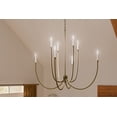 thumbnail image 3 of 52699CPZ Kichler Lighting Malene - 8 Light Chandelier-43.5 Inches Tall and 45.25 Inches Wide-Champagne Bronze Finish, 3 of 11