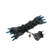 thumbnail image 3 of Novelty Lights Teal 20 Light Incandescent Craft Mini Christmas String Lights Black Wire 8.5 feet, 3 of 4