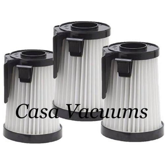 3-Pack - Eureka DCF-10 (DCF10), DCF-14 (DCF14) Compatible Dust Cup Filter. Replaces Part # 62731 62396