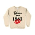 thumbnail image 6 of Women's Fabulous Since 1983 Sweatshirt, 40th Birthday Sweater, 6 of 9