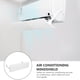 thumbnail image 3 of unbranded 1Ud Pantalla Anti Viento Para Aire Acondicionado Interior Resistente Y Fácil, 3 of 7