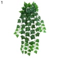 thumbnail image 2 of Gwong Decoración hogareña Vid artificial Flor de ratán plantas verdes hojas colgante casa jardín decoración de pared Gwong 21051579, 2 of 7