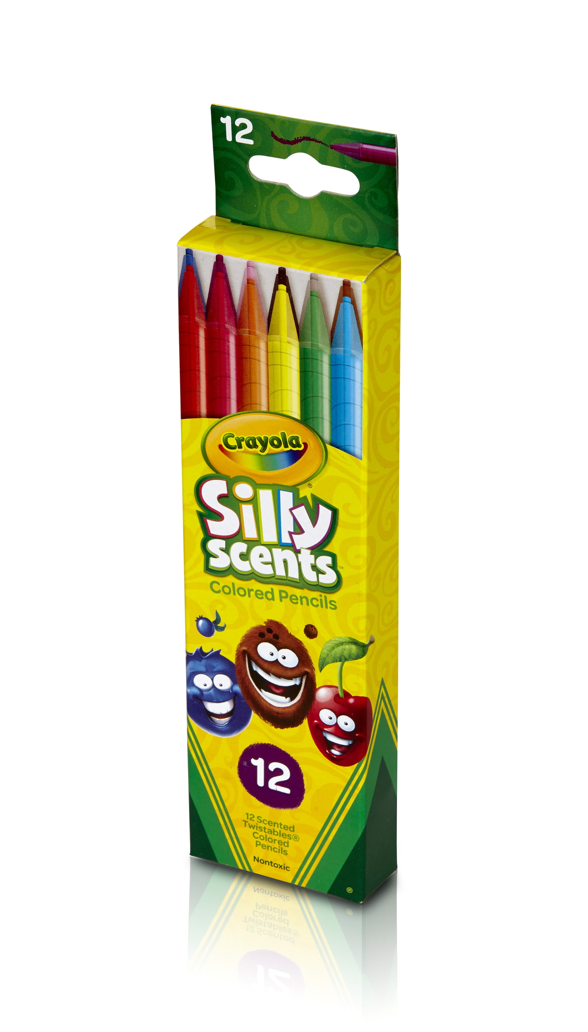 Crayola 12pk Silly Scent Smash Ups Colored Pencils : Target