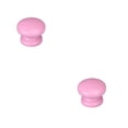 thumbnail image 2 of Inteprter Perilla de puerta de armario, accesorio para muebles del hogar, cajón de cierre, tirador de Color sólido, tiradores de puertas, Rosa roja 2piezas, 2 of 6