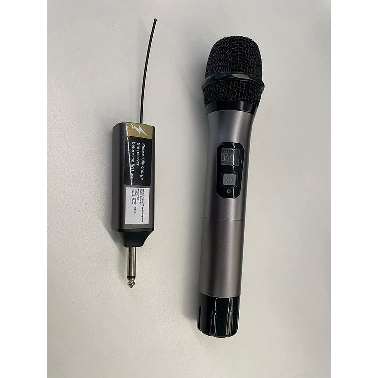Wireless Microphone, TONOR UHF Metal Cordless Handheld Mic System