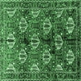 thumbnail image 1 of Ahgly Company Indoor Square Persian Emerald Green Traditional Area Rugs, 7' Square, 1 of 4