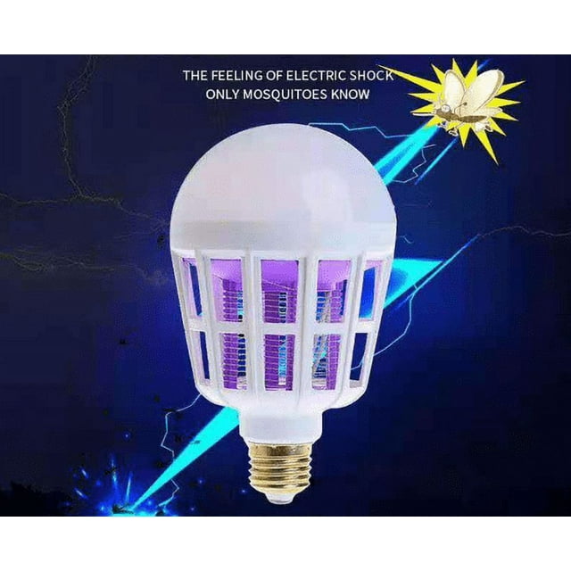 Repelente electrónico de insectos UV 2 en 1 para interiores y exteriores, repelente de insectos LED y lámpara electrónica para moscas.