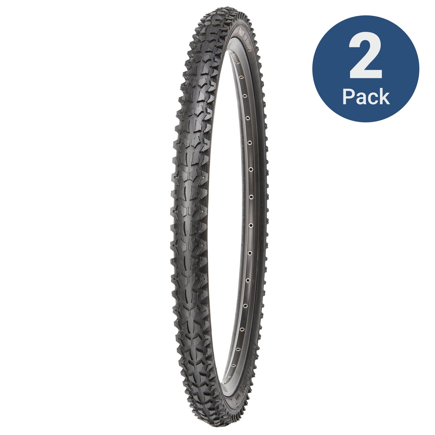 2 TWO Duro 24x2.10 Gum Wall Mountain Bicycle Tires with Two 2 Duro tubes 