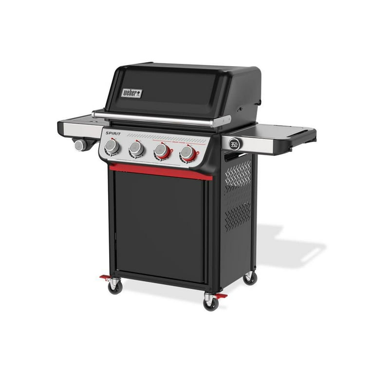 Weber Spirit E-435 25.5 Inch 4 Burner 35000 Btu Black Liquid
