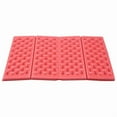 thumbnail image 3 of 4X Personalized Folding Foam Waterproof Seat Pad Chair Cushion Red+Black,4pcs Chair Cushion,Red & Black, 3 of 10