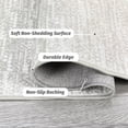 thumbnail image 4 of 6x9 Modern Washable Area Rug - Ultra-Thin Low Pile Foldable Carpet with Non-Slip Backing for Living Room, Bedroom, 4 of 9