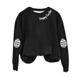 thumbnail image 2 of Clearance Oversized Crewneck Sweatshirt Women Women's Happy Easter English Printed Round Neck Long Sleeve Hooded Sweatshirt, 2 of 7