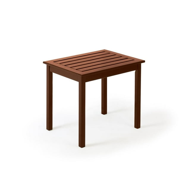 Mainstays Side Table, Brown