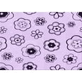 thumbnail image 1 of Ahgly Company Machine Washable Indoor Rectangle Transitional Rich Lilac Purple Area Rugs, 2' x 3', 1 of 7