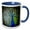 Blue/White, variant on 3drose, Magnificent Peacock, 11oz Mug