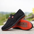 thumbnail image 2 of Zapatos Zapatos casuales de lona para hombre Zapatos de tela viejos Zapatos sin cordones para hombre, 2 of 5