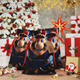 thumbnail image 6 of Saiise Mario Print Christmas Drawstring Bags Xmas Bags Linen Treat Bags for Christmas Party Favor, 6 of 8