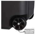 thumbnail image 4 of 2-Pack 45-Gallon Heavy-Duty Wheeled Trash Can with Click-Lock Lid, Easy-Grip Handle, and Rugged Wheels for Indoor or Outdoor Use, 4 of 5