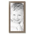 thumbnail image 2 of ArtToFrames 13" x 27" Aged White Gold Picture Frame, 13x27 inch Silver Wood Poster Frame (WOM-2036),  Pack, 2 of 7