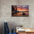 thumbnail image 3 of Epic Graffiti 'Sand Harbor Sunset' by Mike Jones, Giclee Canvas Wall Art, 40"x26", 3 of 6