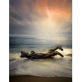 thumbnail image 2 of Markova, Albena 26x32 Black Ornate Wood Framed with Double Matting Museum Art Print Titled - Morning Light, 2 of 4
