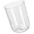 thumbnail image 2 of Transparent Plastic Trash Can for Home with Large Capacity and Simple Style Perfect for Bedroom Living Room 12.5 Inches, 2 of 4