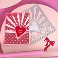 thumbnail image 1 of Troquel metálico para corte JBQUEEN marco de corazón de San Valentín, 1 of 5