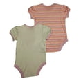 thumbnail image 2 of Happi by Dena Baby Girls Newborn One Piece Short Sleeve Bodysuit 2 Piece Set 34842-6-9Months (MINT-LAVENDER), 2 of 3