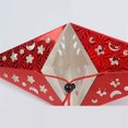 thumbnail image 3 of Linterna de estrella de papel de 45cm, pantalla de pentagrama 3d para Navidad, fiesta de Navidad, cumpleaños, decoraciones colgantes para el hogar (verde), 3 of 3