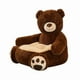 thumbnail image 3 of Asiento de sofá para niños, asiento de apoyo, sofá de felpa, reposabrazos, cojín suave para el hogar. Oso, 3 of 9
