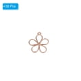 thumbnail image 3 of Uxcell Jewelry Making Charm, 50 Pcs Alloy Flower Pendants DIY for Necklace, Bracelet,  Earring Making and Crafting, 3 of 6