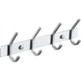 thumbnail image 1 of Rust-Proof Stainless Steel Coat Rack, Double Hooks Wall Mounted With High Load Bearing Capacity, Versatile Application And Sleek Brushed Finish For Organized Spaces, 1 of 5