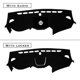 thumbnail image 3 of unique For Hyundai Santa Fe 2013 2014 2015-2017 Protective Pad Car Dashboard Avoid Light Pad Instrument Platform Desk Cover Mat Carpets, 3 of 5