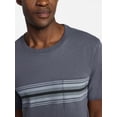 thumbnail image 4 of George Men's and Big Men's Slub Pocket Tee with Short Sleeves, Size XS-3XL, 4 of 5